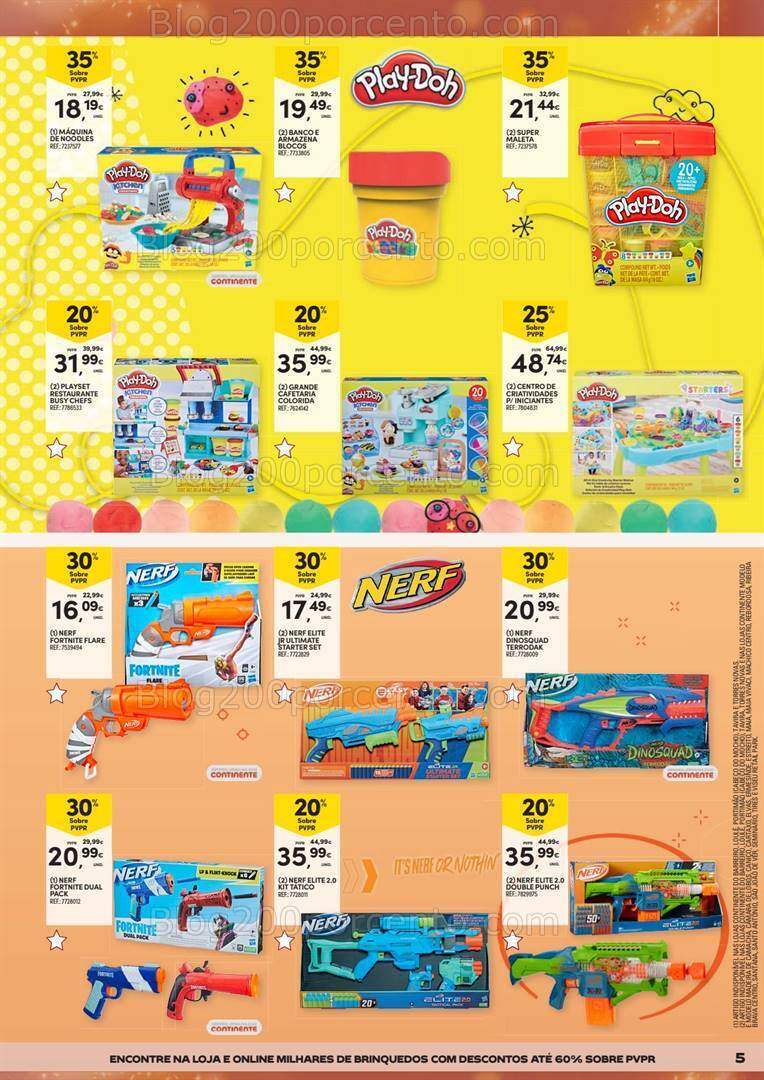 Antevisão Folheto CONTINENTE Brinquedos Promoções de 12 a 24 dezembro