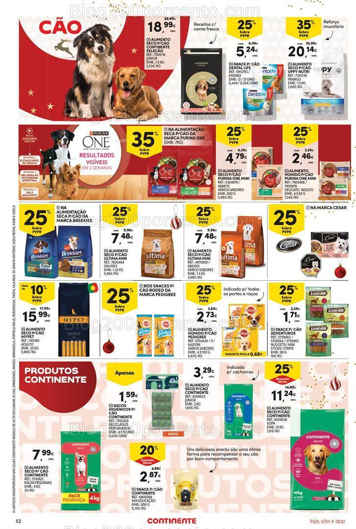 Antevisão Folheto CONTINENTE Promoções de 19 a 25 dezembro