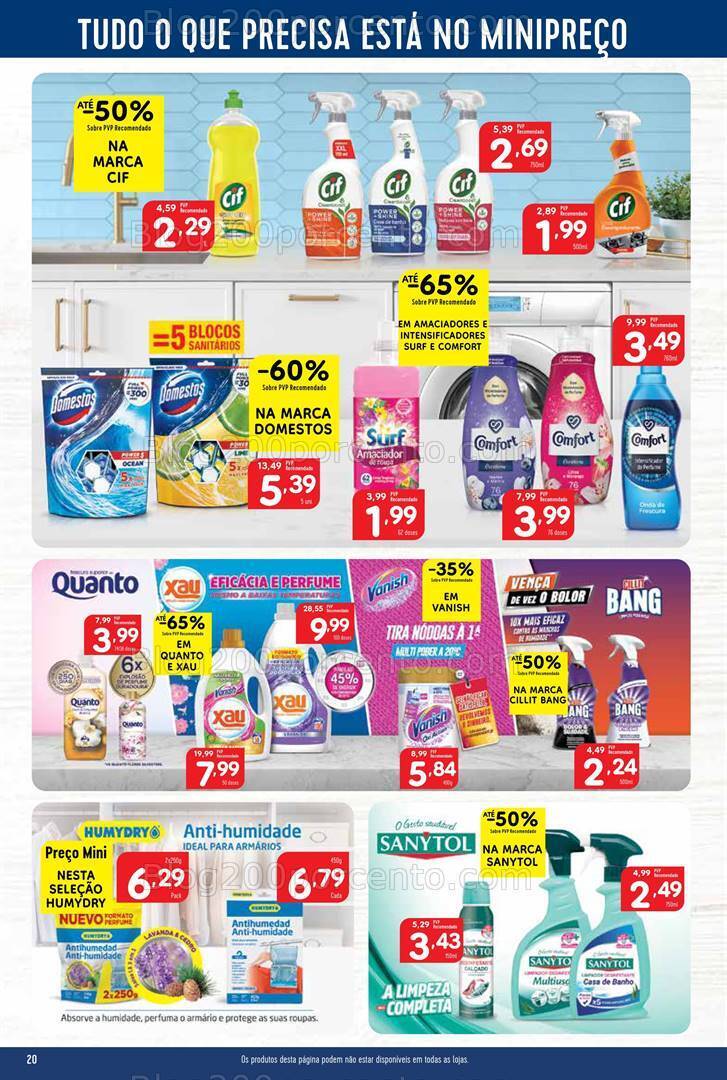 Antevisão Folheto MINIPREÇO Promoções de 4 a 10 janeiro