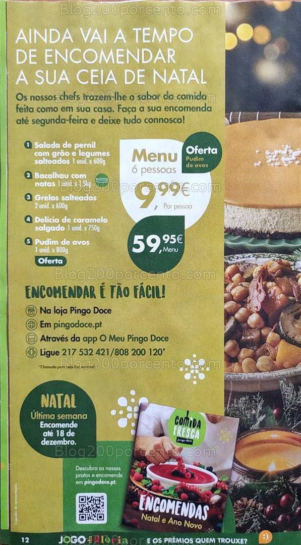 Antevisão Folheto PINGO DOCE Natal Promoções de 12 a 18 dezembro