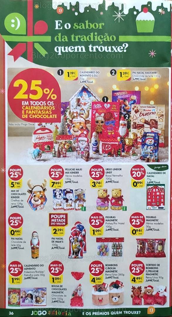 Antevisão Folheto PINGO DOCE Natal Promoções de 12 a 18 dezembro