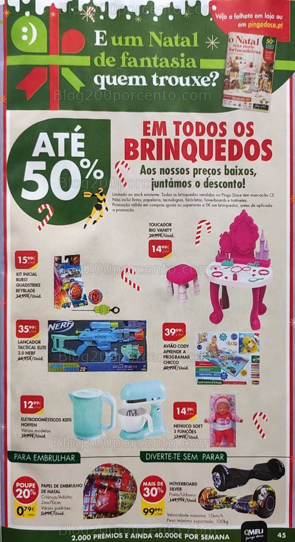 Antevisão Folheto PINGO DOCE Bazar Promoções de 12 a 18 dezembro