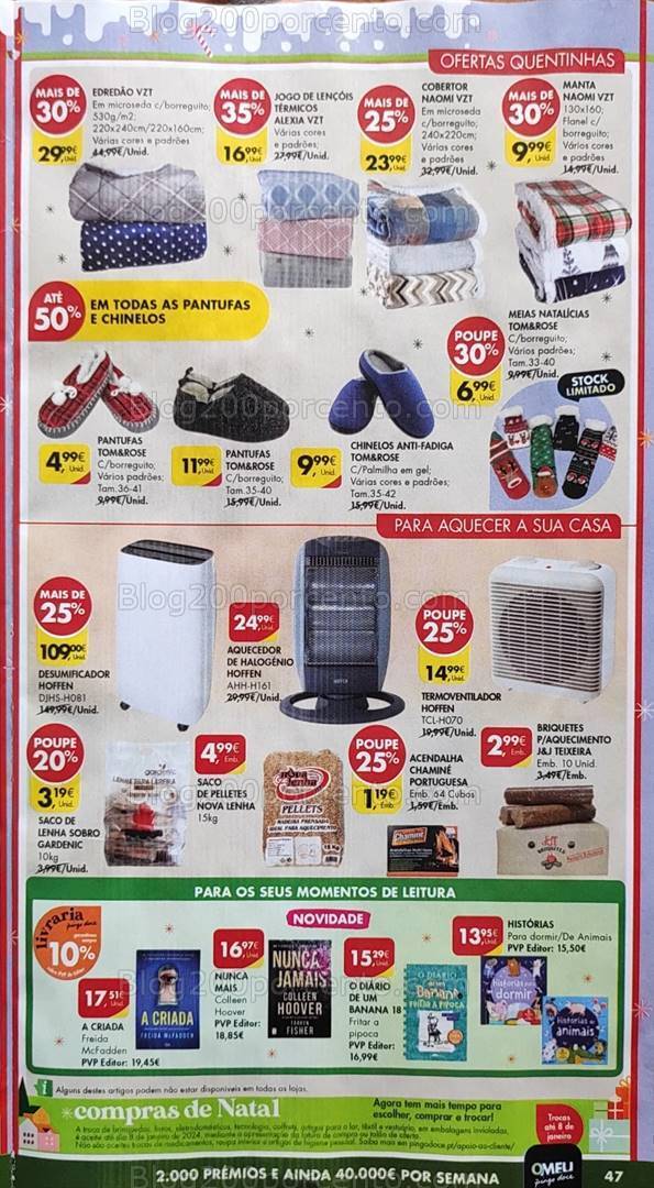 Antevisão Folheto PINGO DOCE Natal Promoções de 12 a 18 dezembro