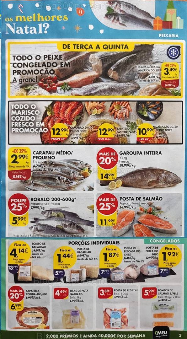 Antevisão Folheto PINGO DOCE Natal Promoções de 12 a 18 dezembro