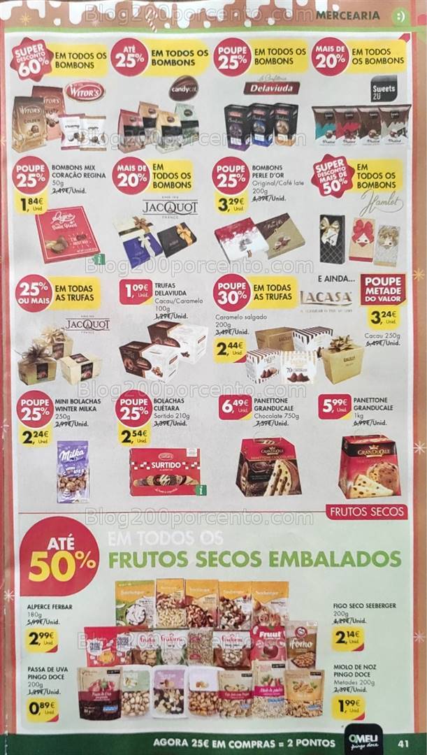 Antevisão Folheto PINGO DOCE Promoções de 19 a 26 dezembro