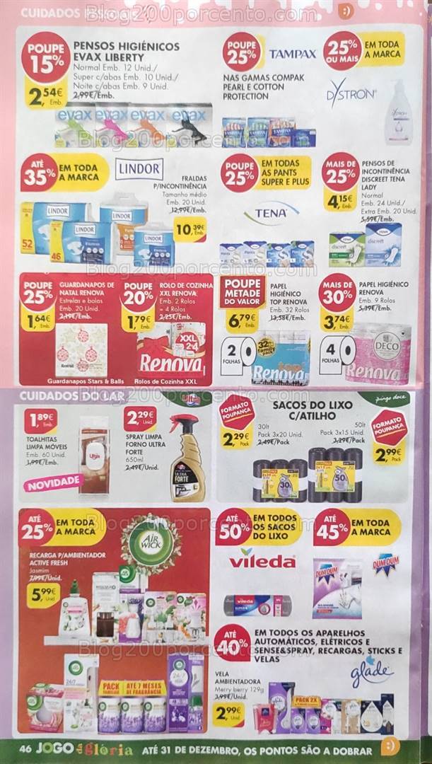 Antevisão Folheto PINGO DOCE Promoções de 19 a 26 dezembro