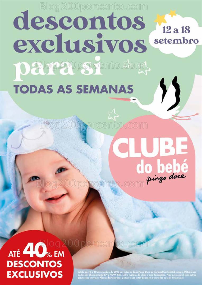 Antevisão Folheto PINGO DOCE Especial Bebé Promoções de 12 a 18 setembro