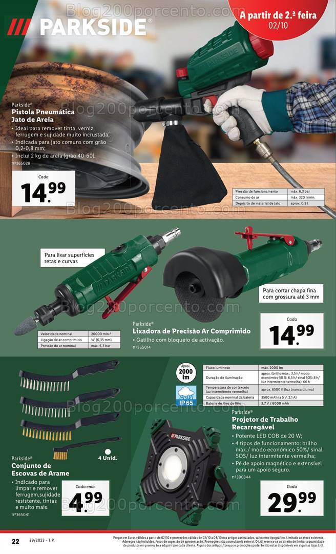 Antevisão Folheto LIDL Bazar Promoções de 28 setembro a 4 outubro