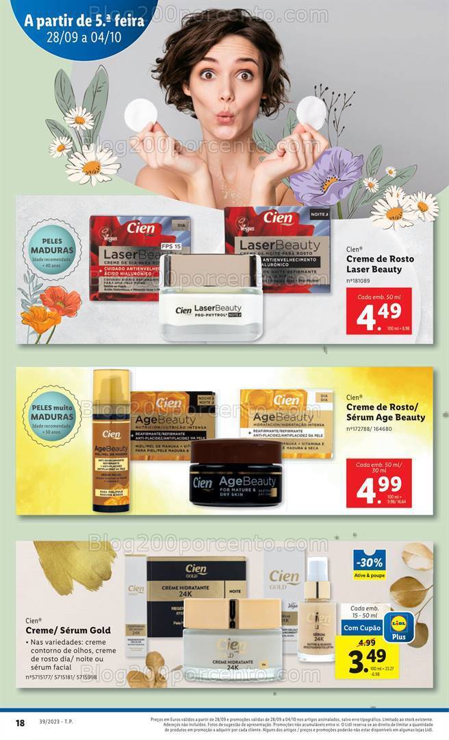 Antevisão Folheto LIDL Promoções de 28 setembro a 4 outubro