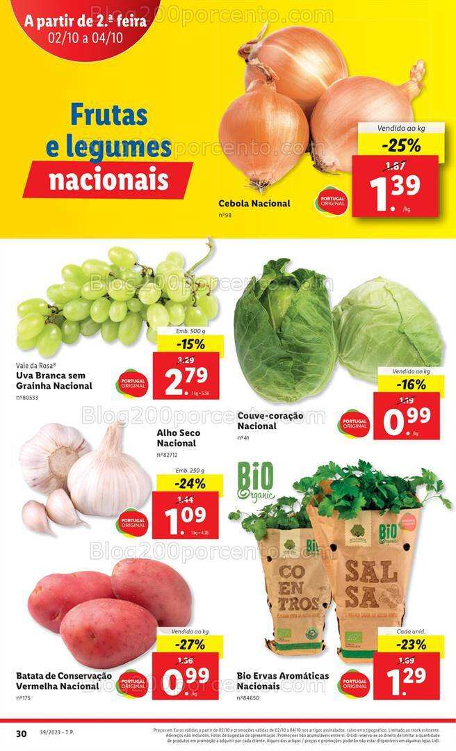 Antevisão Folheto LIDL Promoções de 28 setembro a 4 outubro