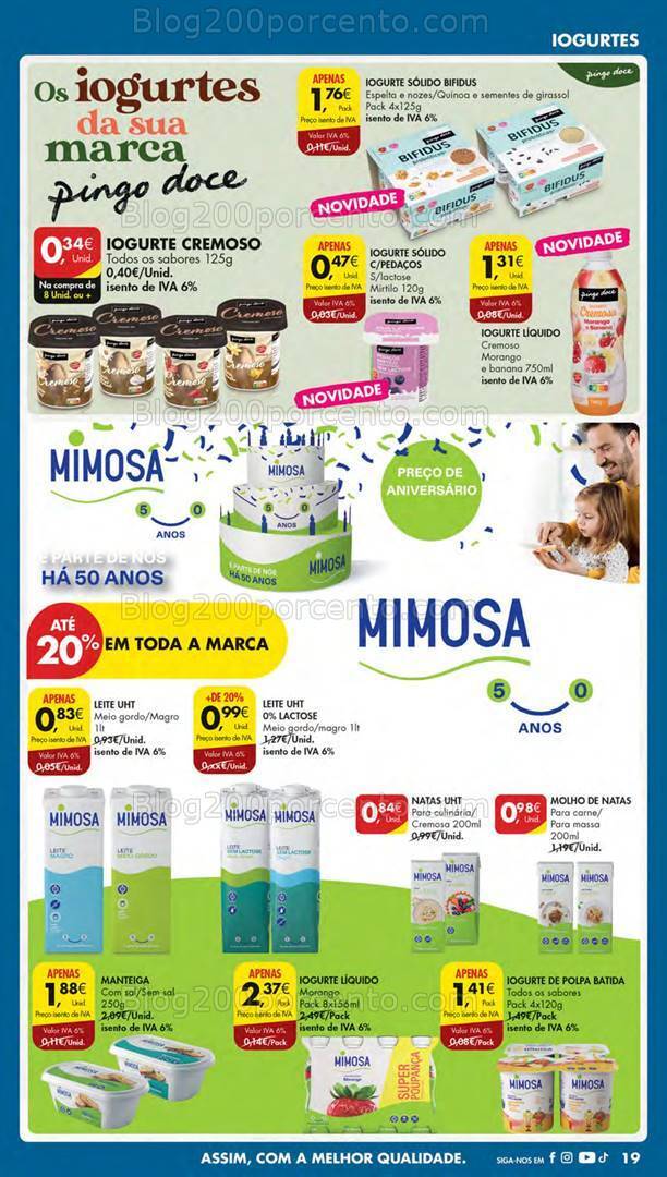 Antevisão Folheto PINGO DOCE Lojas Pequenas Promoções de 19 a 25 setembro