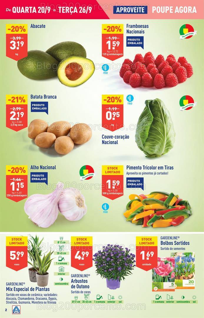 Antevisão Folheto ALDI Promoções de 20 a 26 setembro