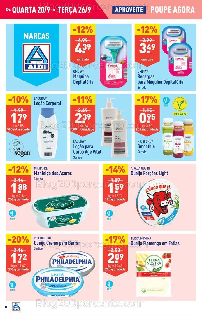 Antevisão Folheto ALDI Promoções de 20 a 26 setembro