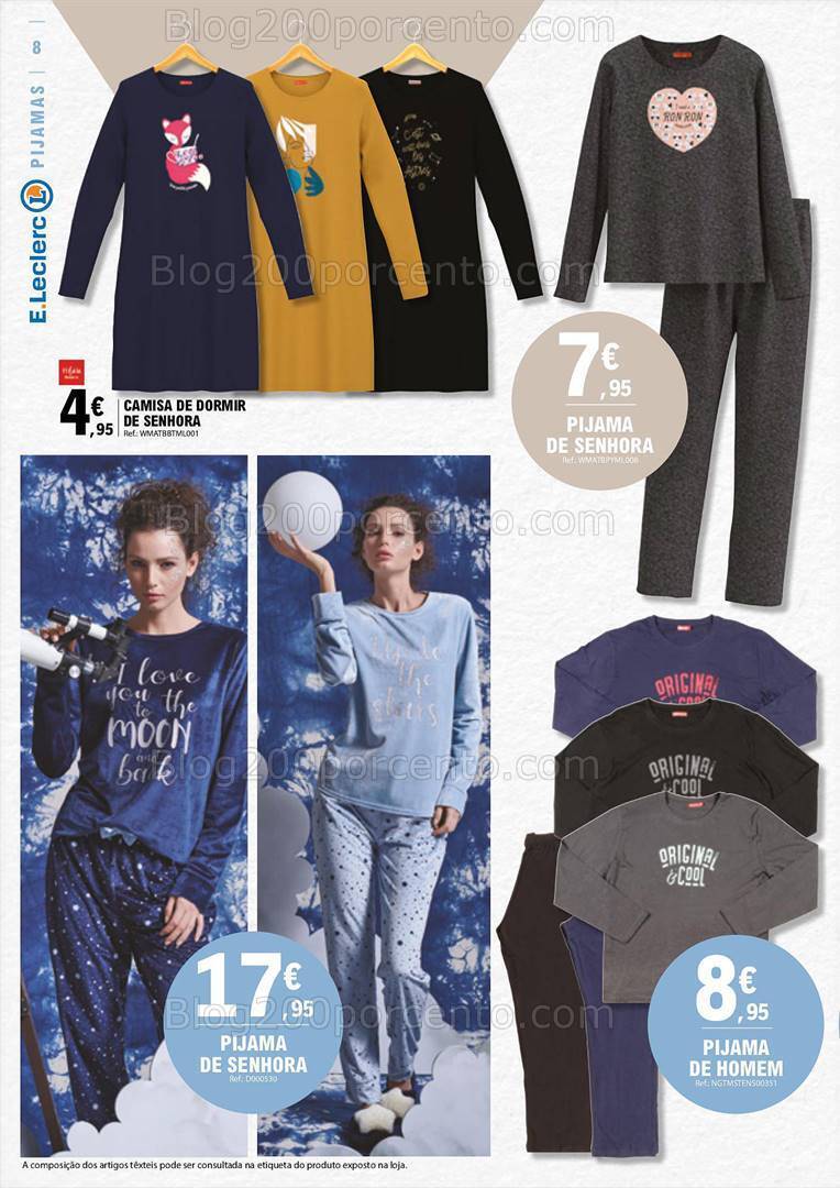 Antevisão Folheto E-LECLERC Moda e Beleza Promoções de 19 setembro a 1 outubro