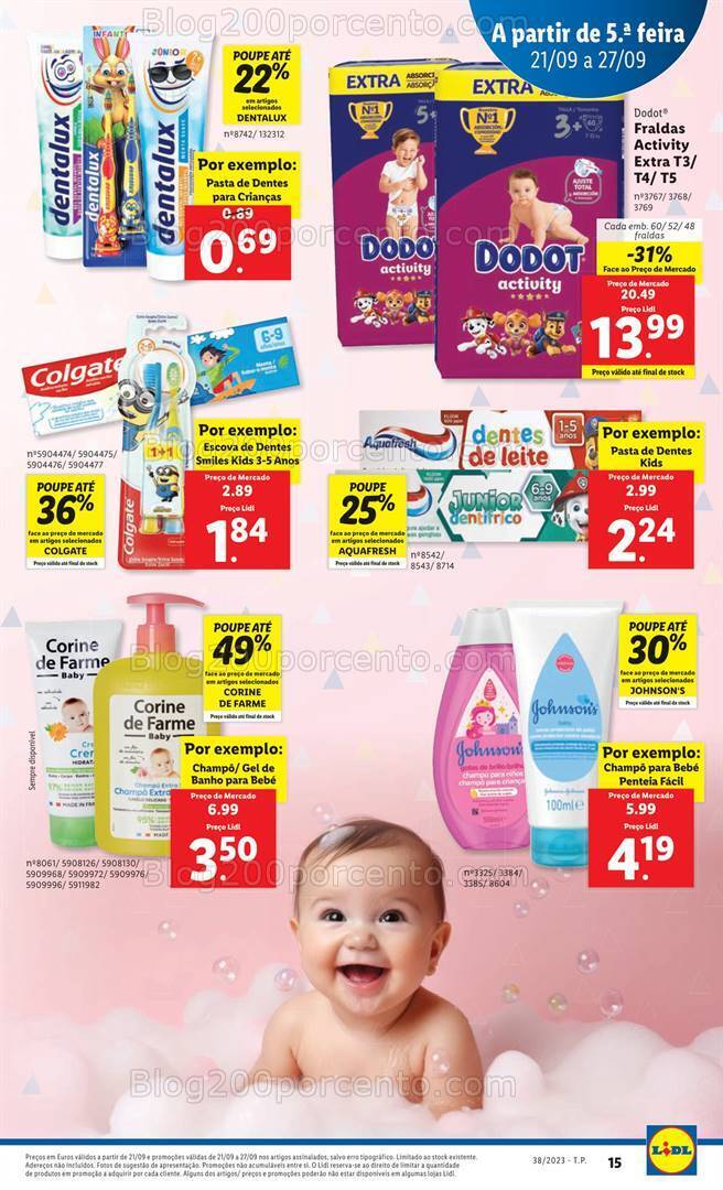Antevisão Folheto LIDL Promoções de 21 a 27 setembro