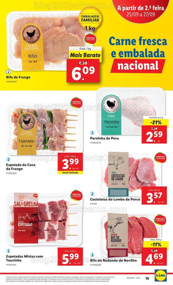Antevisão Folheto LIDL Promoções de 21 a 27 setembro
