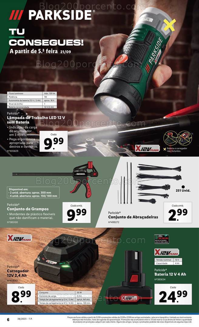 Antevisão Folheto LIDL Promoções de 21 a 27 setembro