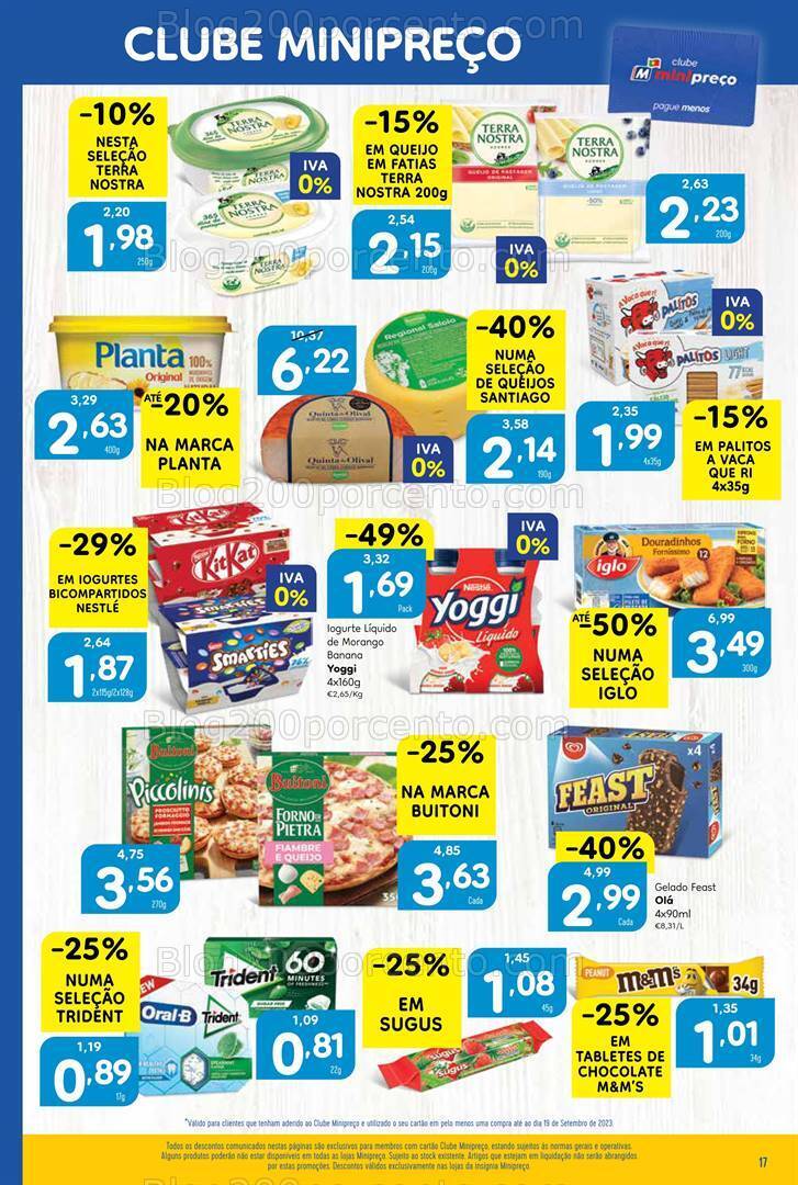 Antevisão Folheto MINIPREÇO Promoções de 21 a 27 setembro