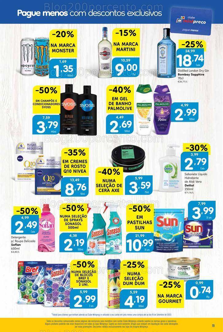 Antevisão Folheto MINIPREÇO Promoções de 21 a 27 setembro