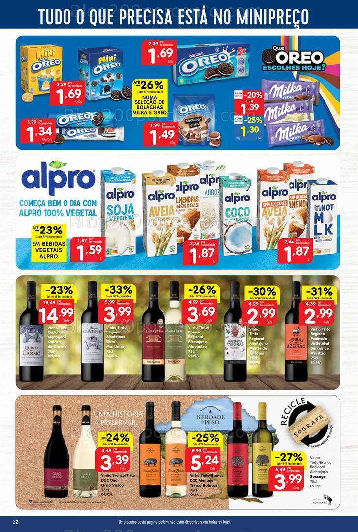Antevisão Folheto MINIPREÇO Promoções de 21 a 27 setembro