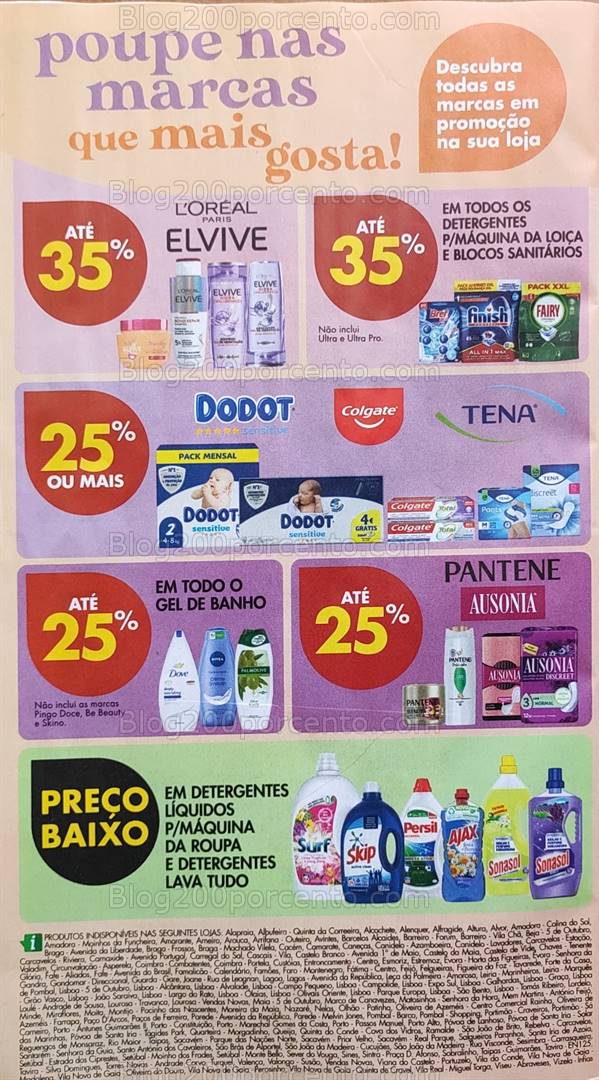 Antevisão Folheto PINGO DOCE Extra Beleza e Higiene Promoções de 26 setembro a 9 outubro