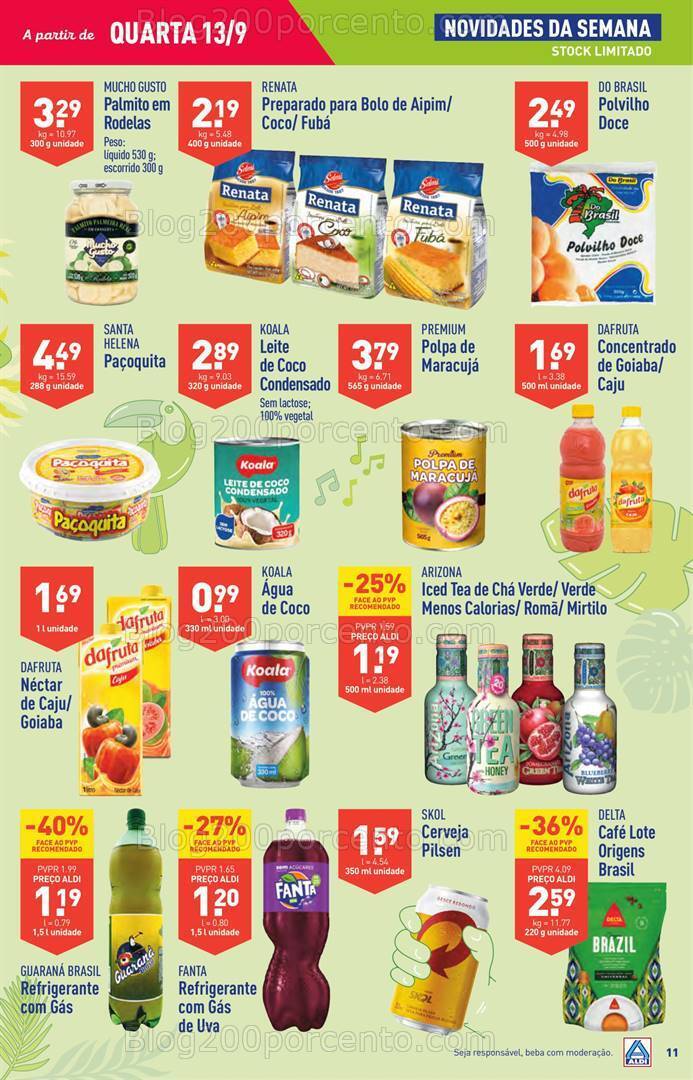 Antevisão Folheto ALDI Sabores do Mundo Promoções de 13 a 19 setembro