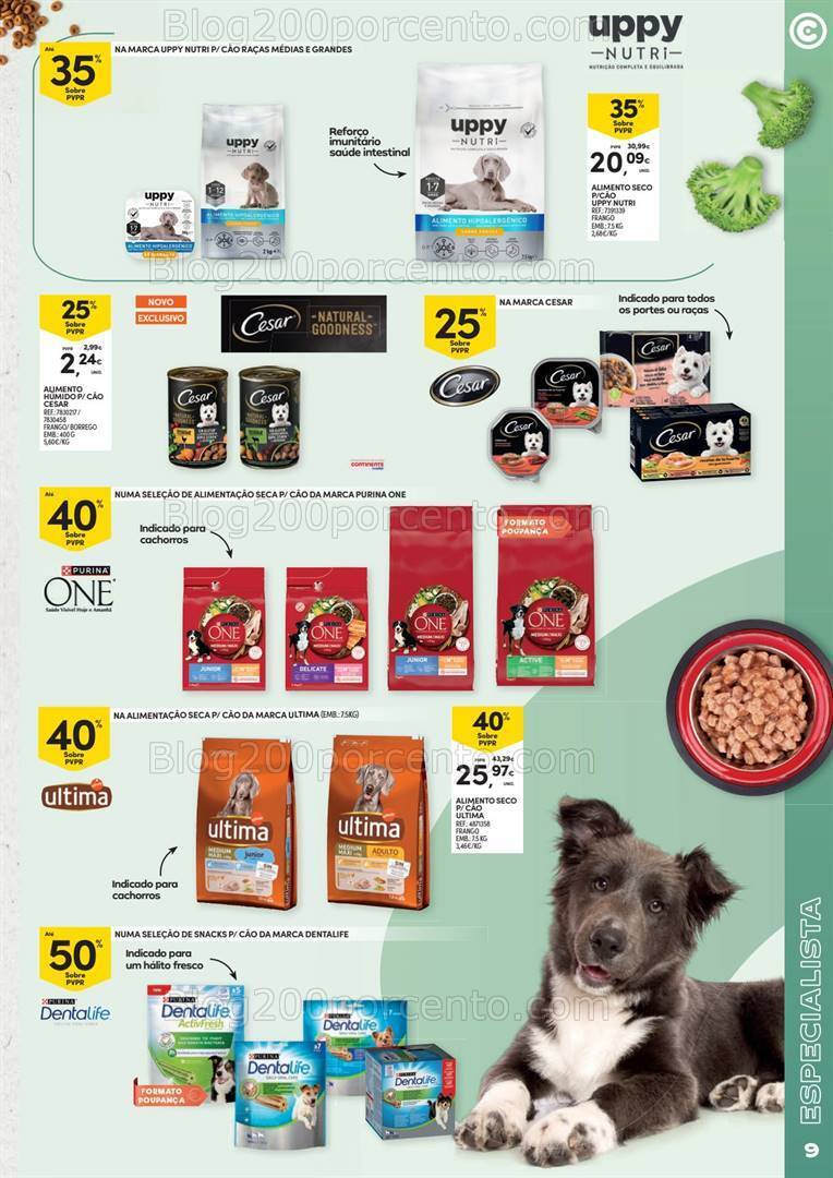 Antevisão Folheto CONTINENTE Pets Promoções de 3 a 22 outubro - Blog ...