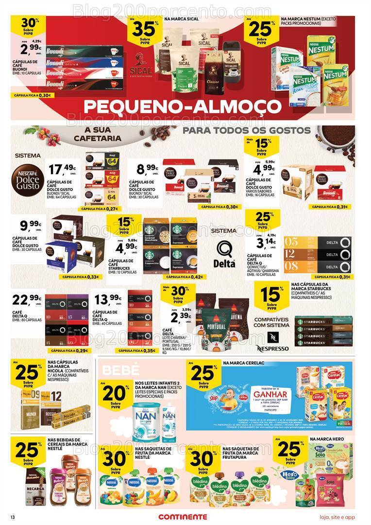 Antevisão Folheto CONTINENTE Bom Dia Promoções de 3 a 9 outubro