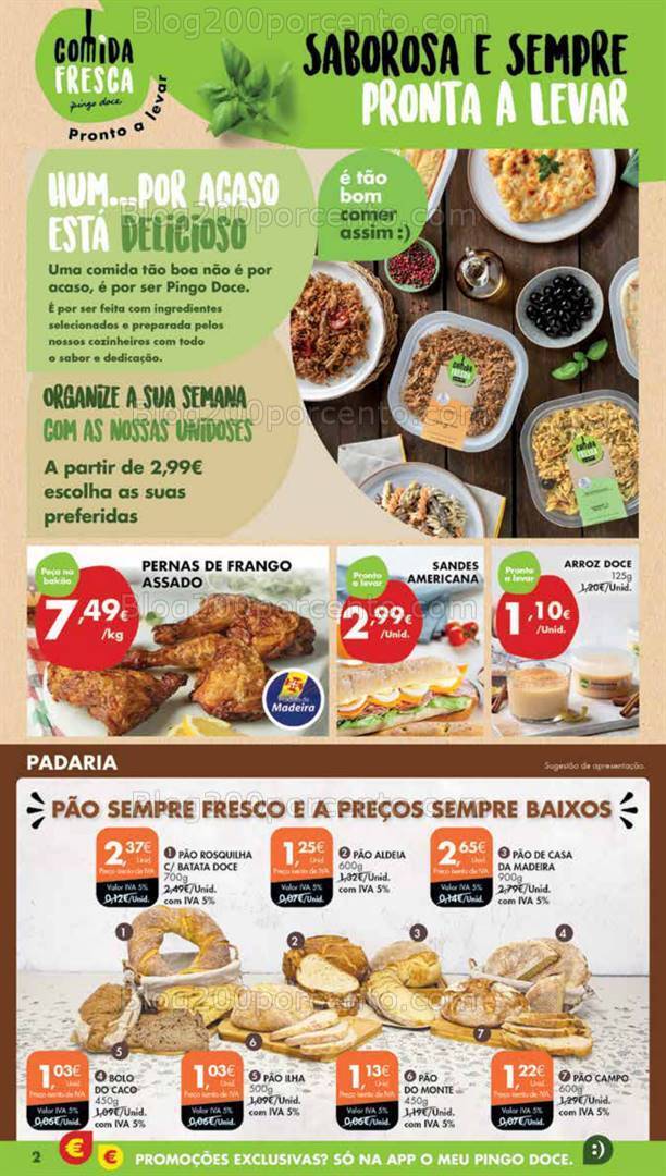 Antevisão Folheto PINGO DOCE Madeira Promoções de 3 a 9 outubro