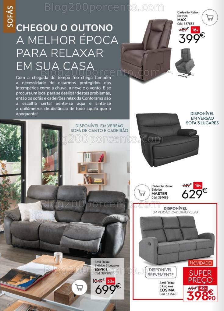 Antevisão Folheto CONFORAMA Promoções de 27 setembro a 25 outubro