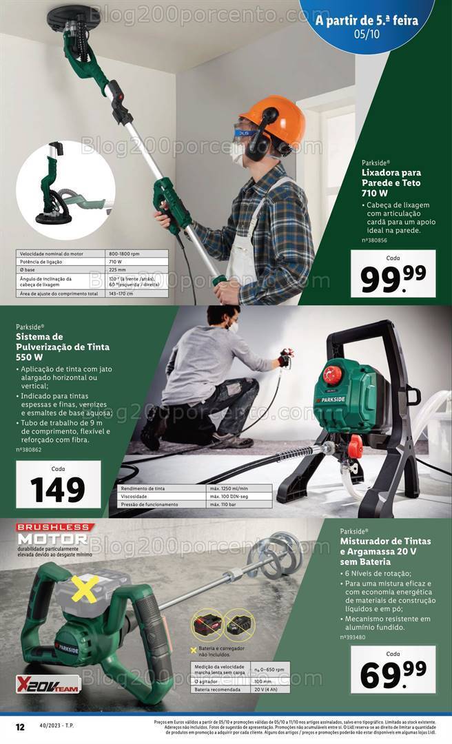Antevisão Folheto LIDL Bazar Promoções a partir de 5 outubro