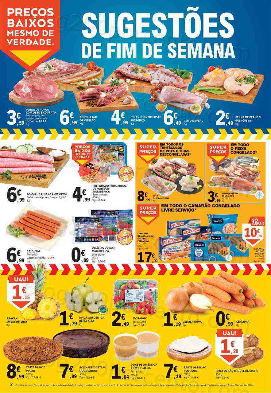 Antevisão Folheto E-LECLERC Promoções Fim de Semana - 17 a 19 março