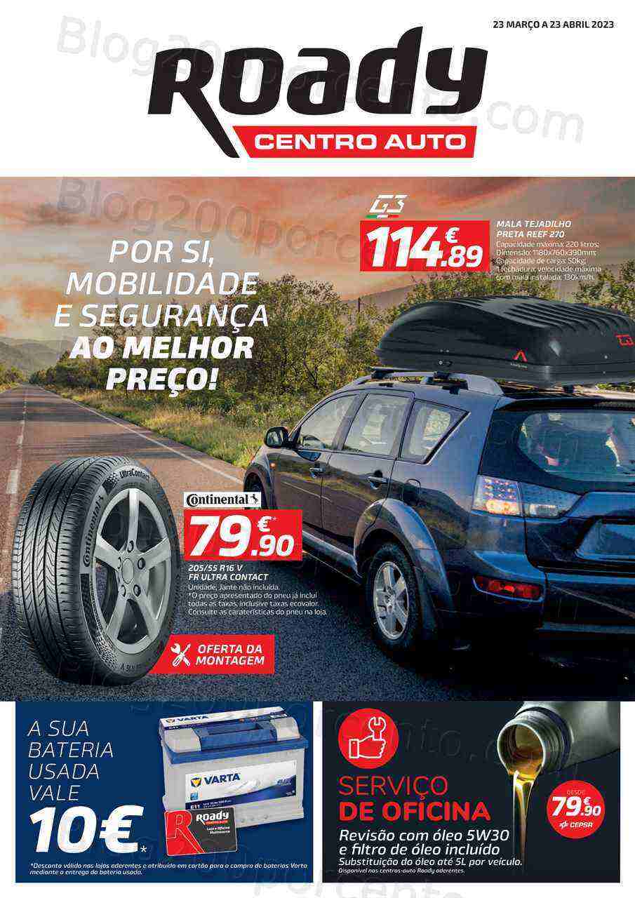 Antevisão Folheto ROADY Promoções de 23 março a 23 abril