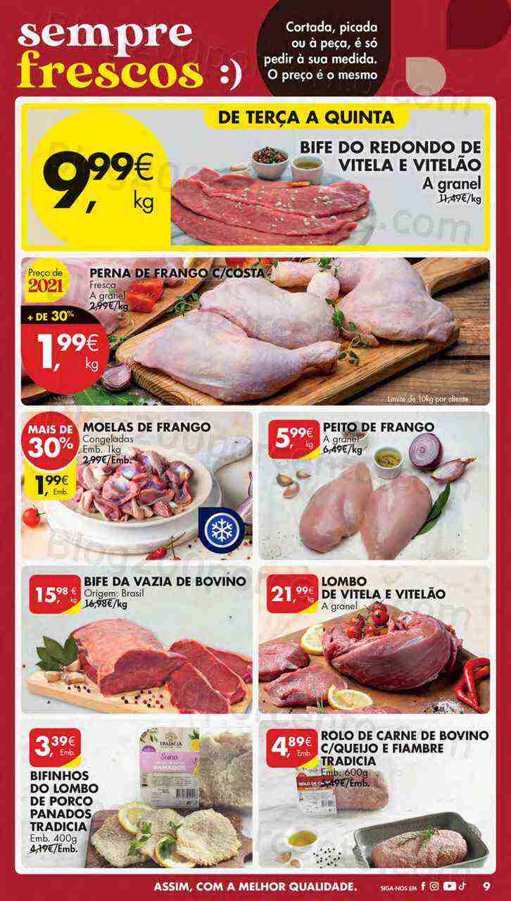 Antevisão Folheto PINGO DOCE Lojas Norte Promoções de 21 a 27 março