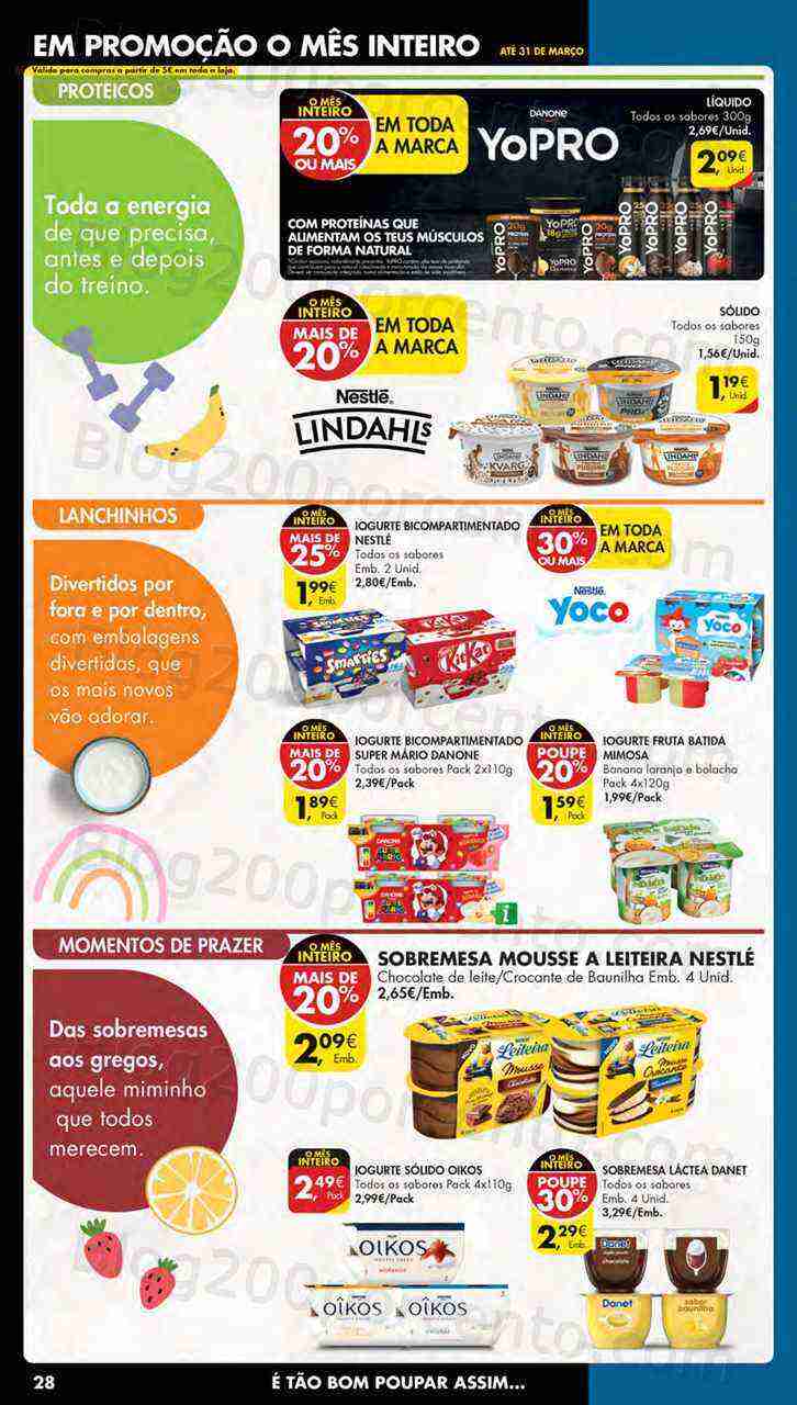 Antevisão Folheto PINGO DOCE Lojas Norte Promoções de 21 a 27 março