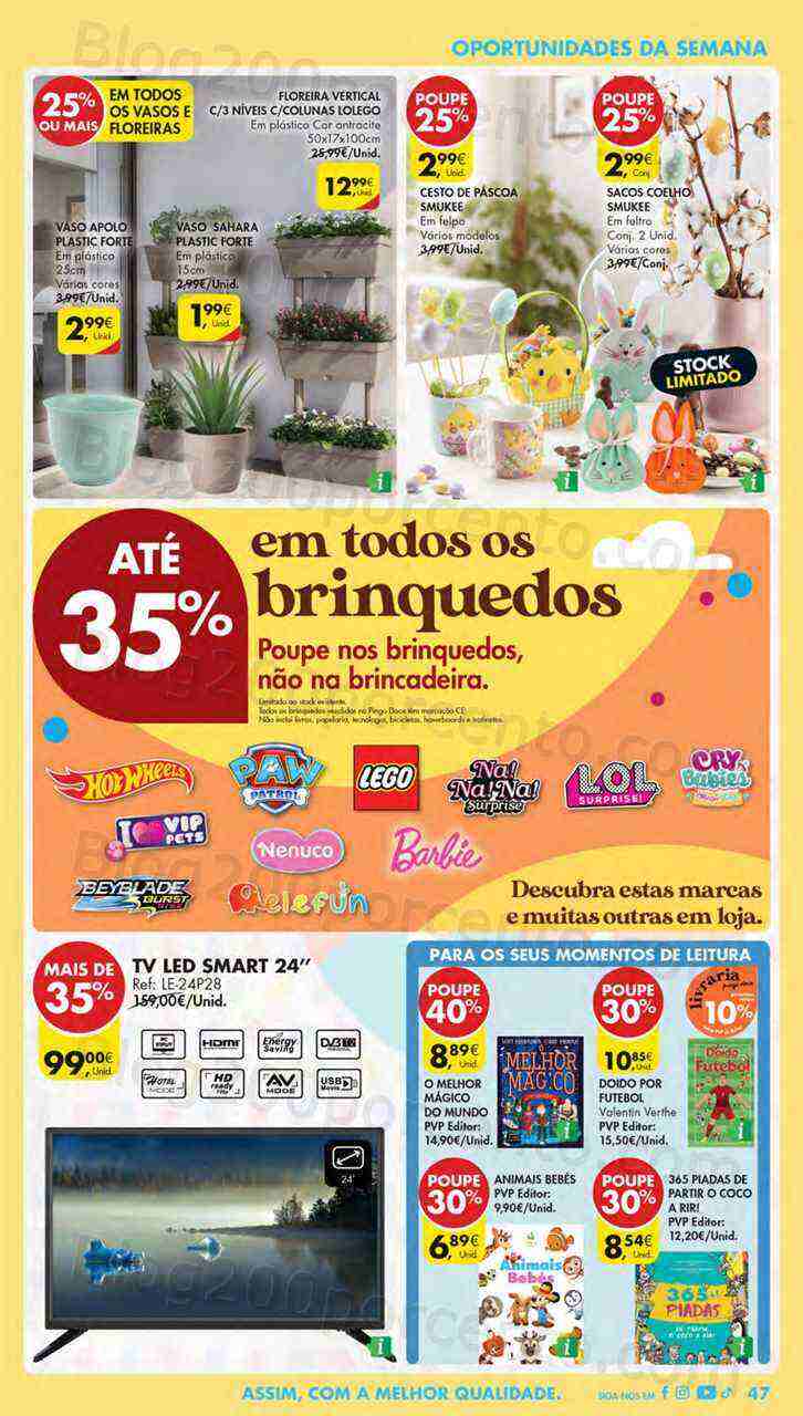 Antevisão Folheto PINGO DOCE Lojas Norte Promoções de 21 a 27 março