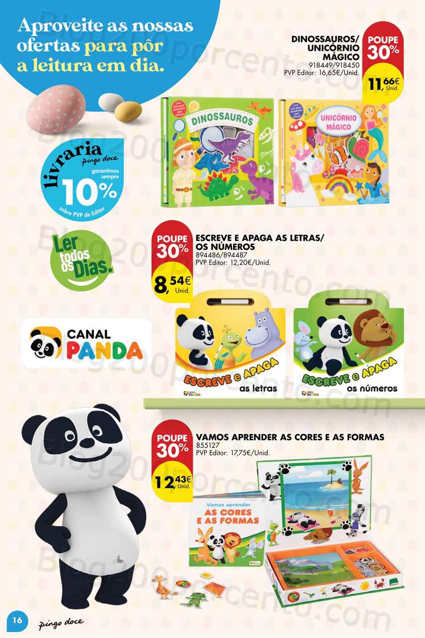 pingo doce, Folheto Pingo Doce Bazar Páscoa Promoções de 7 março a 10 abril