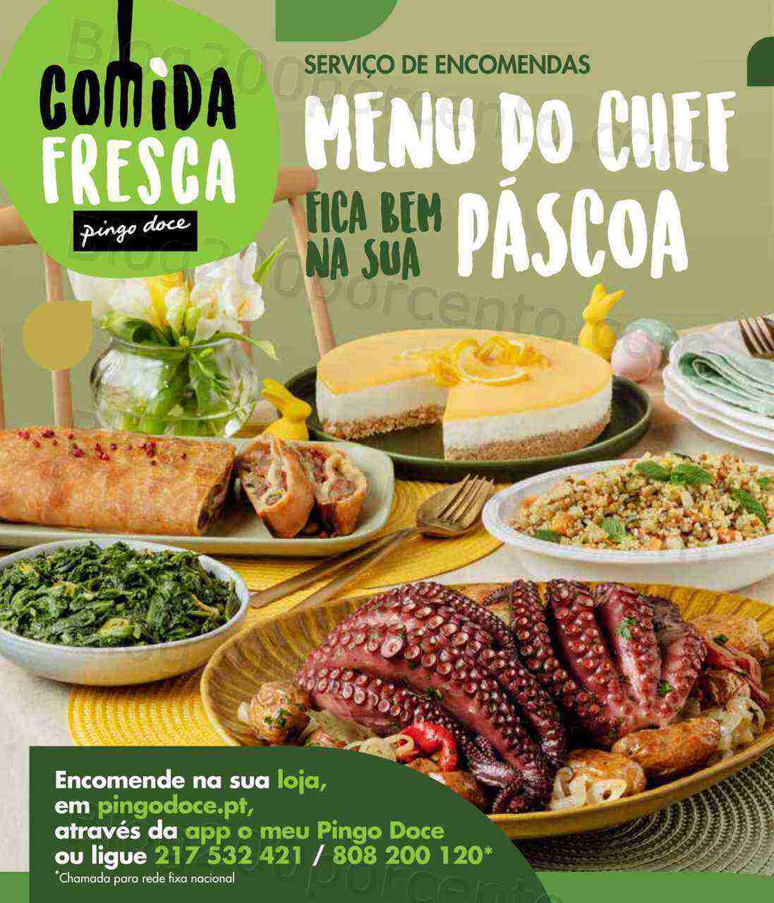 pingo doce, Folheto Pingo Doce Take Away Páscoa Promoções de 7 março a 10 abril
