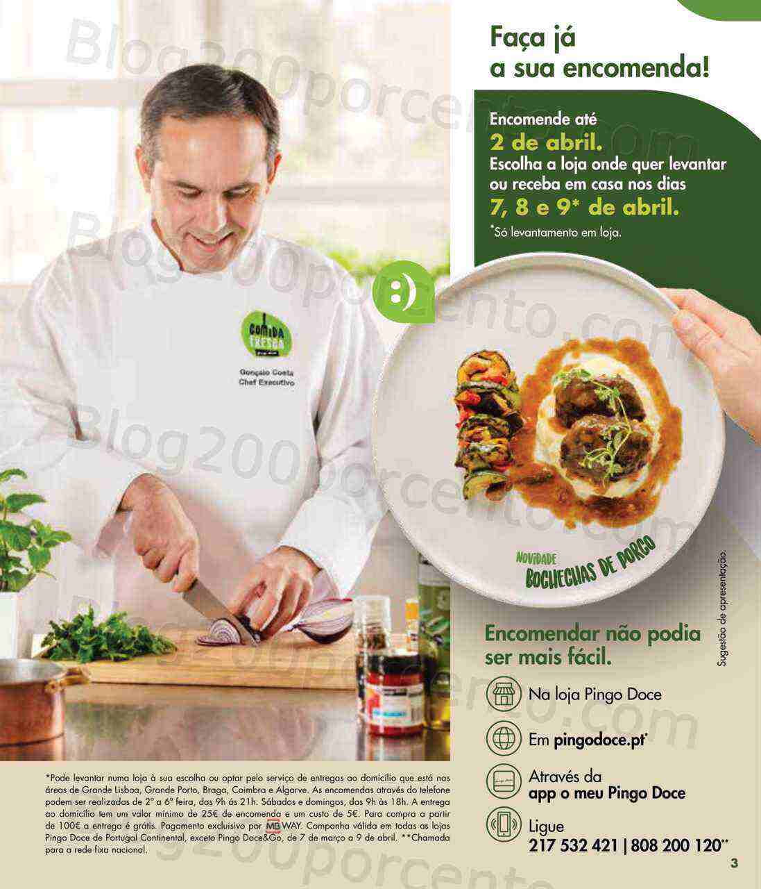 pingo doce, Folheto Pingo Doce Take Away Páscoa Promoções de 7 março a 10 abril