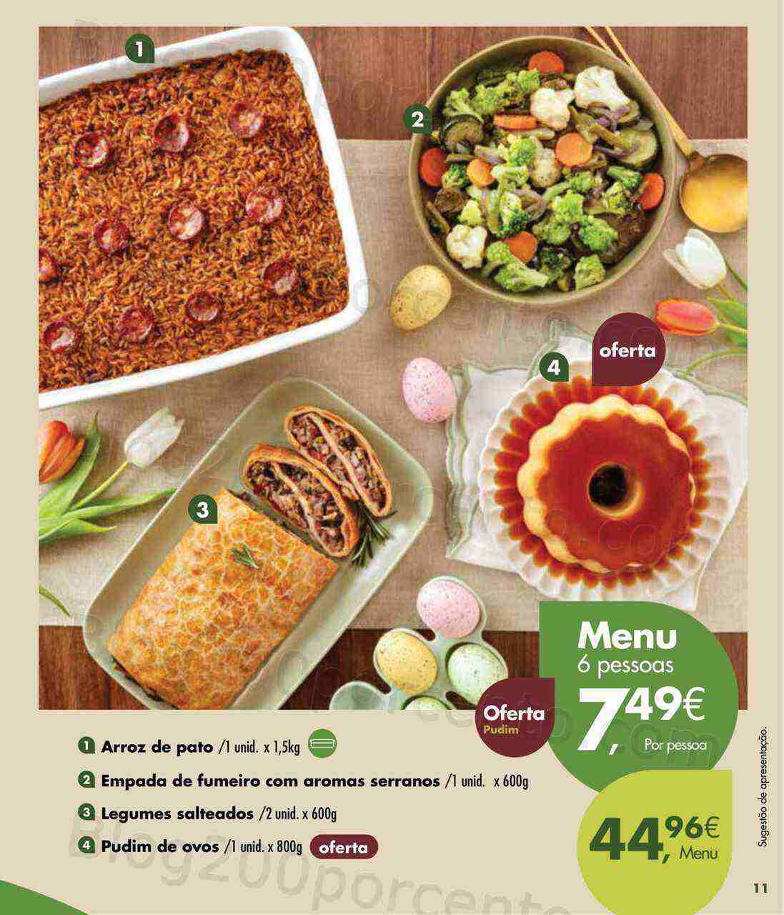 pingo doce, Folheto Pingo Doce Take Away Páscoa Promoções de 7 março a 10 abril