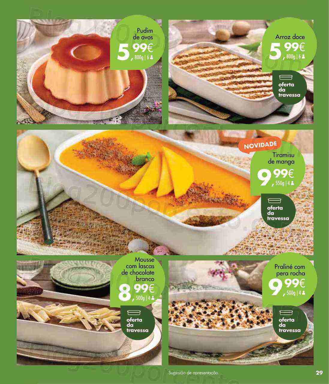 pingo doce, Folheto Pingo Doce Take Away Páscoa Promoções de 7 março a 10 abril
