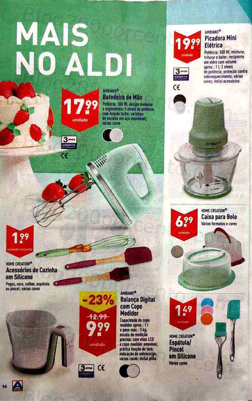 Antevisão Folheto ALDI Promoções de 22 a 28 março