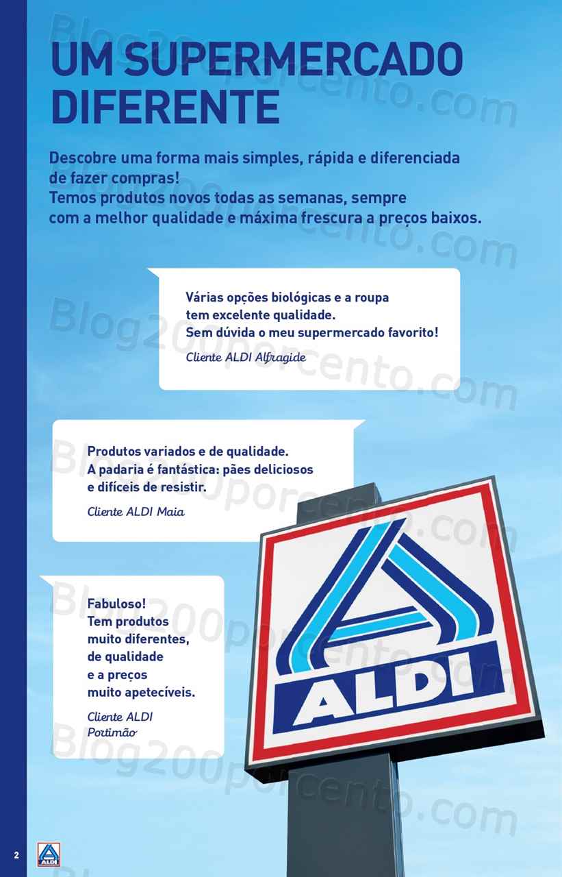Antevisão Folheto ALDI Aberturas Promoções de 15 a 21 março