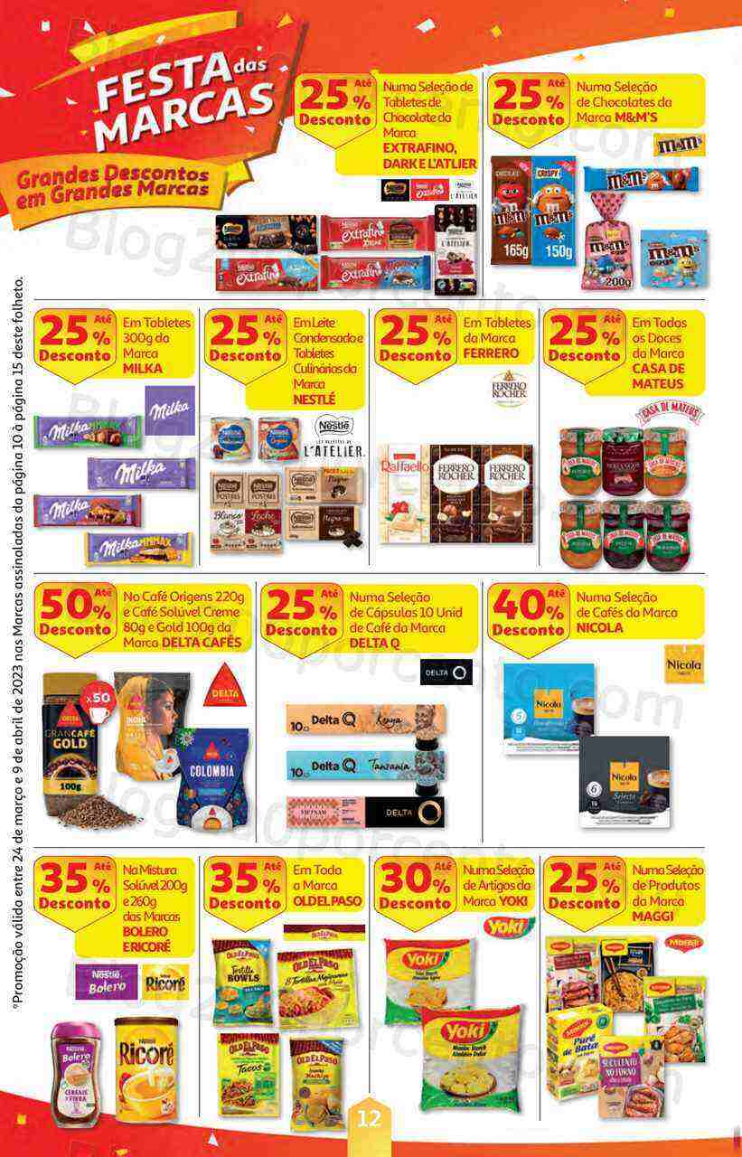 Antevisão Folheto AUCHAN Páscoa + Promoções de 24 março a 9 abril