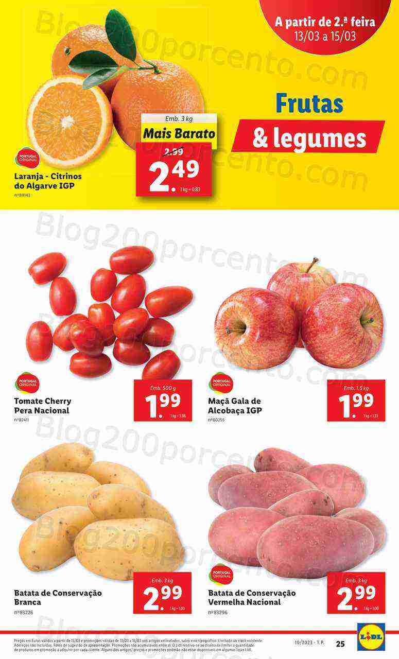 Antevisão Folheto LIDL Promoções de 9 a 15 março