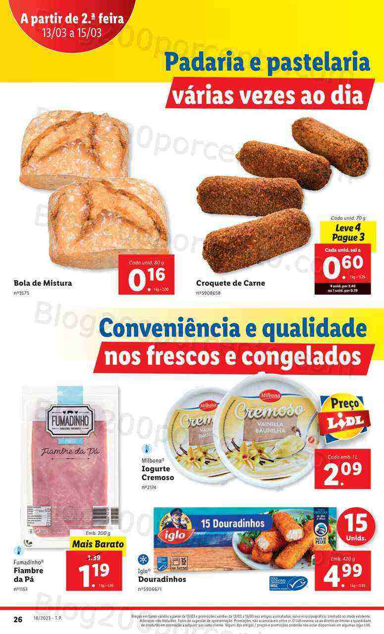 Antevisão Folheto LIDL Promoções de 9 a 15 março