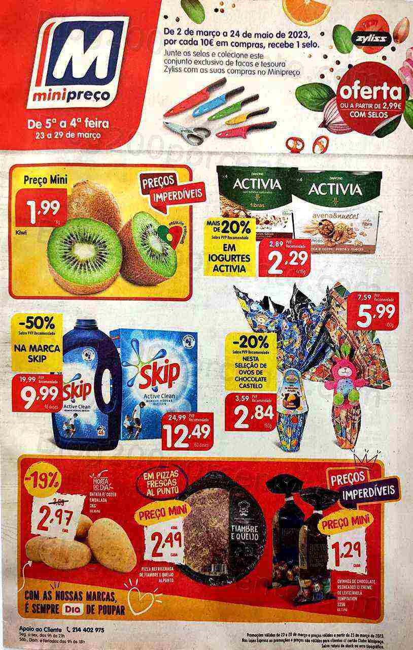 Antevisão Folheto MINIPREÇO Promoções de 23 a 29 março