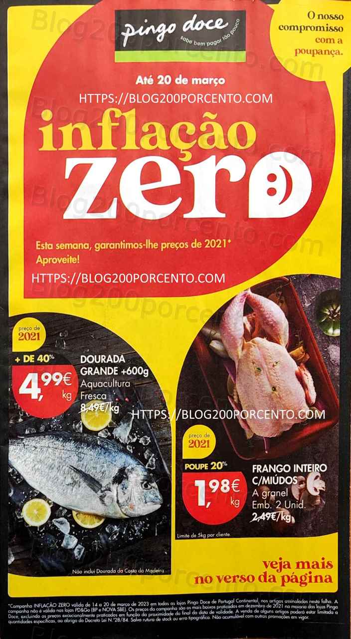 pingo doce, Folheto Pingo Doce Super Promoções de 14 a 20 março
