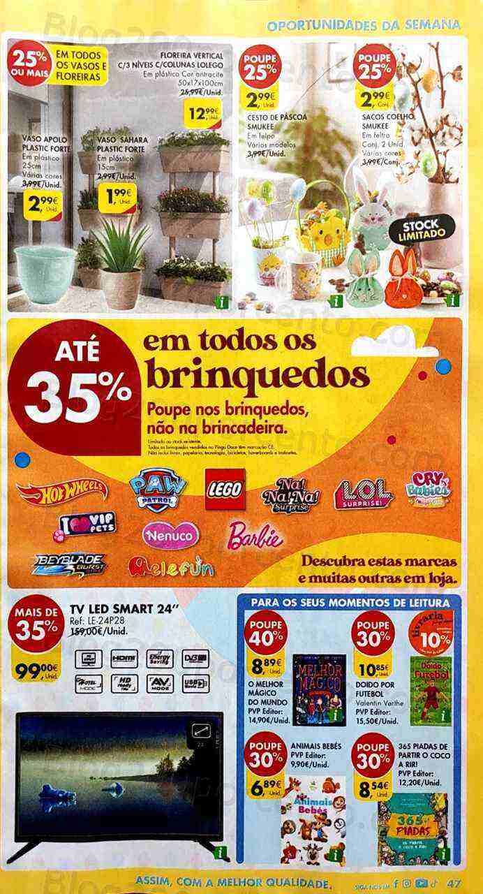 Antevisão Folheto PINGO DOCE Bazar Promoções de 21 a 27 março