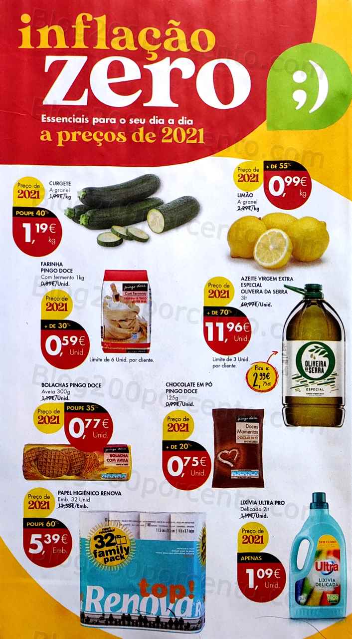 pingo doce, Pingo Doce Leaflet Zero Inflation Promotions from March 28th to April 3rd,
